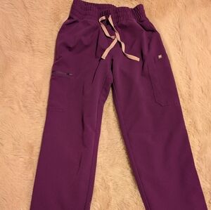 Figs Women's Scrub Pants in Purple